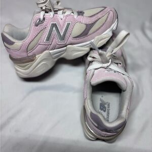 New Balance Kids' Sneakers in Pink and White